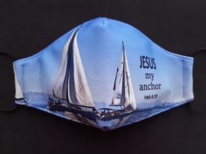 Jesus My Anchor Mask