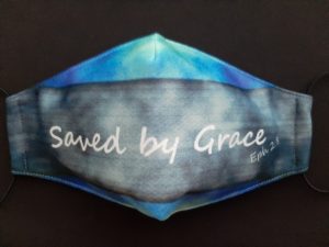 Saved by Grace Mask