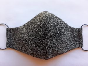 Glitter Dark Grey Mask