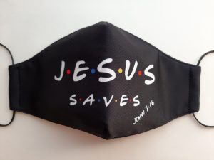 Jesus Saves (Friends Font)