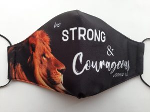 Strong & Courageous Lion Mask