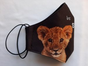 Strong and Courageous Lion Cub Mask