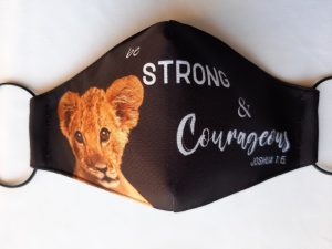 Strong and Courageous Lion Cub Mask