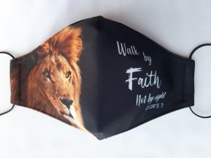 Walk by Faith Lion Mask